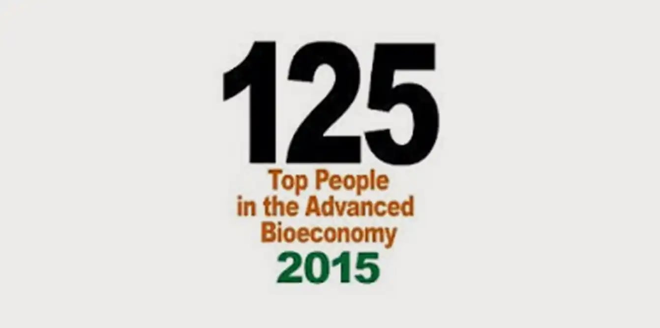 Top 125 People in the Advanced Bioeconomy 2015