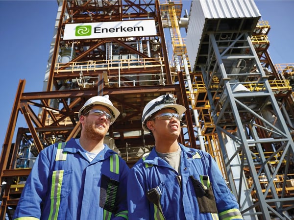 a group of men wearing hard hats and overalls