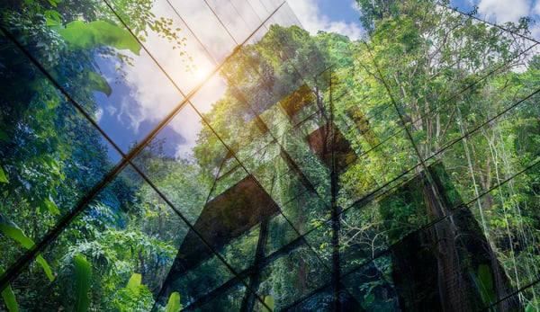 Building with blue sky